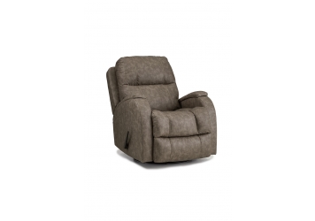 HomeStretch 155 155-91-15 Casual Rocker Recliner with Tufted Back, Dunk &  Bright Furniture