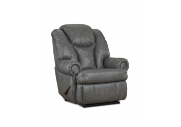 HomeStretch Arnette 703464138 Plush Power Recliner with Power Head rest and Lumbar  Support!, Morris Home